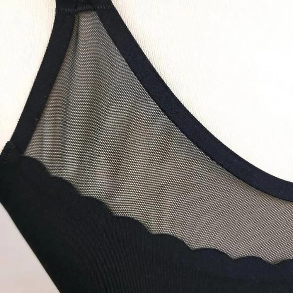 Victoria's Secret Black Racerback Sports Bra S - Picture 4 of 10
